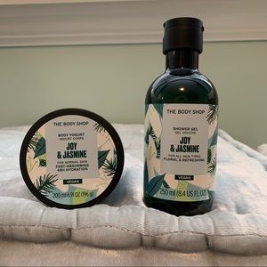 The Body Shop Joy & Jasmine Shower Gel & Body Yogurt